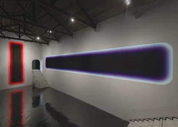 Instalación de Jonny Niesche en La  Nave de Ses Salines.