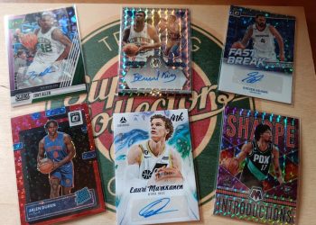 Cards de la NBA de Supercollectos, una de las tiendas participantes en el evento.