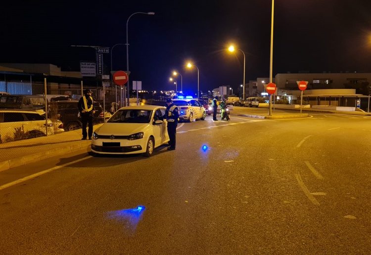 Imagen de los agentes de la Policía Local de Sant Josep. Foto: FB/policiasantjosep
