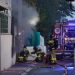 Bomberos actuando ayer en el incendio de Puig d'en Valls. Foto Bombers s'Eivissa Elías Siscar