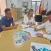 Firma del convenio. Foto: Ayuntamiento de Sant Joan