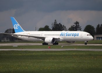 Un avión de Air Europa. Foto Andrzej Otrębski