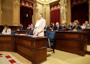 Marga Prohens, en el Parlament en una imagen de archivo