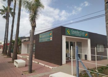 Puesto de la Guardia Civil en Platja d'en Bossa, Sant Josep.