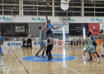 Un momento del encuentro celebrado en Sant Antoni. FOTO: Basquet Sant Antoni