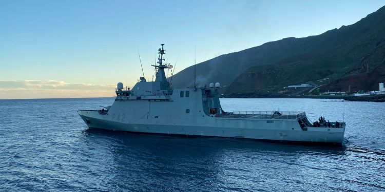 El buque de acción marítima 'Rayo'. Foto: Estado Mayor de la Defensa