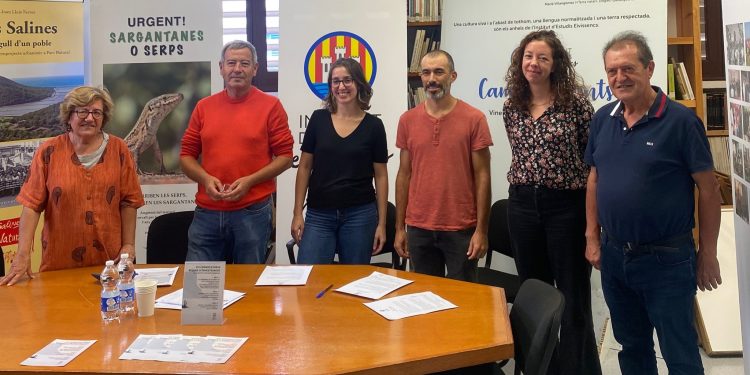 Presentació de les Beques d'Investigació 2023. Foto: Institut d'Estudis Eivissencs.