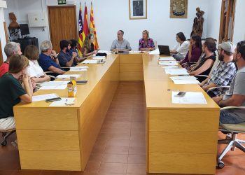 Primera reunió de la comissió. Foto: Consell Insular de Formentera
