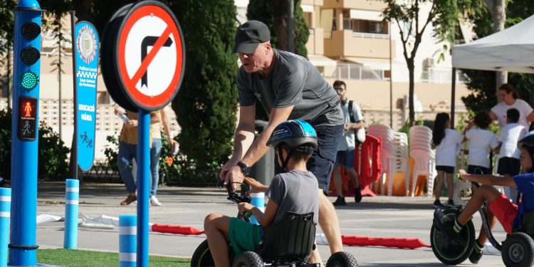 El circuit d'Educació Viària ha set una de les activitats. Fotos: Ajuntament d'Eivissa