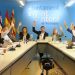 Votación en el pleno celebrado hoy. Foto: Ayuntamiento de Sant Antoni