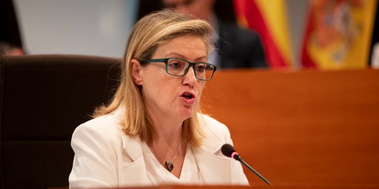 La consellera de Benestar Social, Carolina Escandell, en una imagen de archivo.