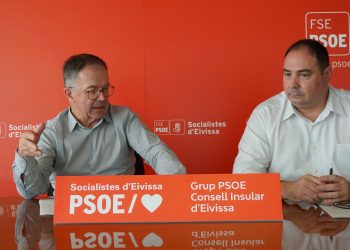 Josep Marí Ribas i Víctor Torres. Foto: FSE-PSOE