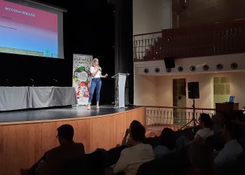 Imagen de una de las ponencias. Foto: Ayuntamiento de Santa Eulària