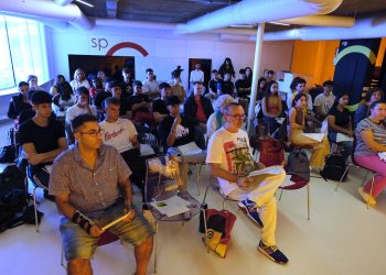 Participantes en uno de los talleres de la última edición de Ingenion. Foto: Ayuntamiento de Santa Eulària