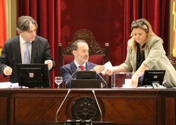 Recuento de votos. Foto: Parlament.