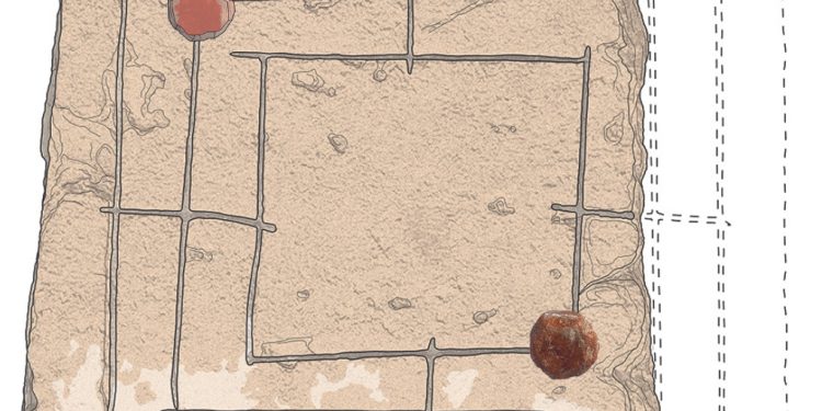 Dibujo del marro de J.M. López Garí