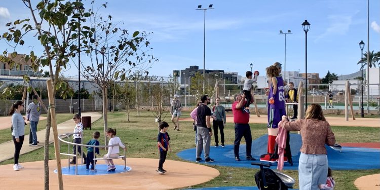Imagen de las instalaciones del Parc Dinàmic de Can Burgos. FOTO: Ajuntament de Sant Josep