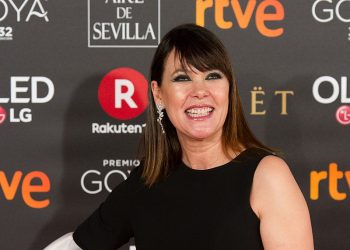 Mabel Lozano en una gala de los Premios Goya.