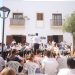 Banda juvenil de l'Escola de Música en un concierto en Formentera