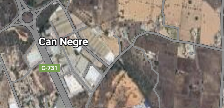 Barrio de Can Negre. Google Maps