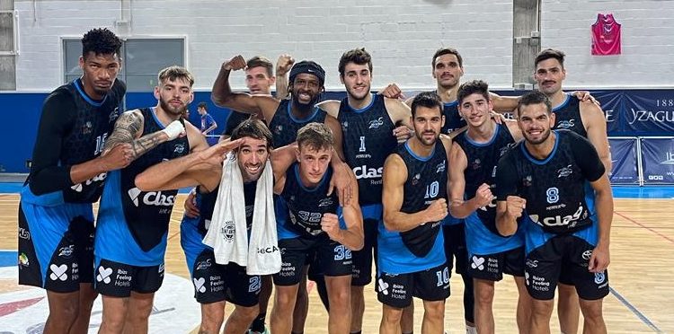 Festejo del CBSA en su victoria en Tarragona.