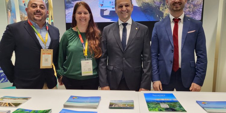 Els representants de Formentera a la WTM. Foto: Consell Insular de Formentera