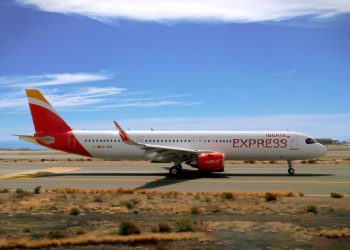 Un avión de Iberia Express