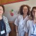 De izquierda a derecha. Las subdirectoras de gestión, Antònia Costa, de enfermería de Atención Primaria Ana Mª Jiménez y de enfermería de Atención hospitalaria, Rocío Barrios.