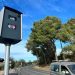 El radar de Sant Carles se encuentra instalado junto a Las Dalias, en la entrada al núcleo urbano de Sant Carles, y es uno de los que más multas acumula de Baleares. Fotos Noudiari