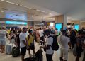 Turistas en el aeropuerto de Ibiza. Foto C. M.