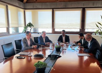 Reunión celebrada en Can Botino. Foto: Ajuntament d'Eivissa