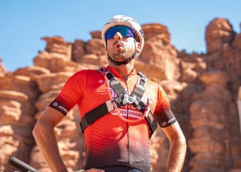 Enrique Morcillo, rey de la Titan Desert de Arabia Saudí. Foto Titan Desert