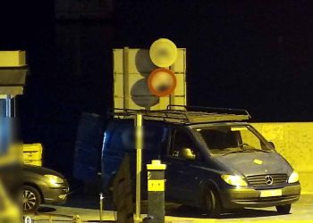 Imagen de las cámaras de seguridad facilitada por la Guardia Civil.