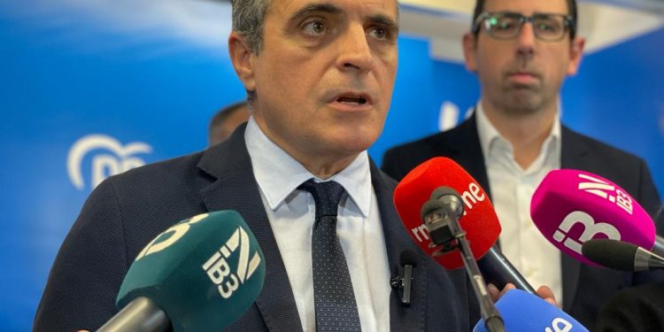 El presidente del PP de Ibiza y diputado en el Congreso, José Vicente Marí Bosó. Foto: Partido Popular