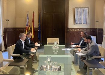 Un moment de la reunió celebrada avui. Foto: Govern balear