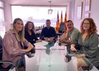 Encuentro mantenido para la firma del convenio. Foto: Ayuntamiento de Sant Josep