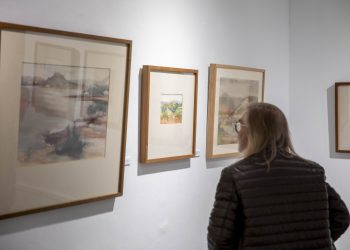 Presentación de la exposición. Fotos: Consell de Ibiza