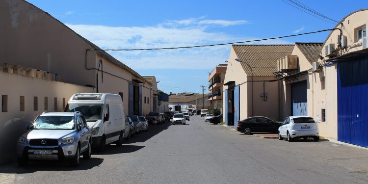 Una de las calles del barrio de Can Negre, en una imagen de archivo.