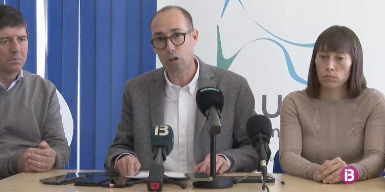 Oscar Portas, durante una comparecencia. Imagen IB3 Televisió