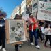 Manifestación contra el genocidio en la guerra Israel-Palestina. Fotos Graciela Massiano