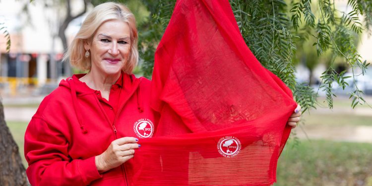 Xaquelina Perry (Jacquie) Perry fue nombrada presidenta de Ibiza y Formentera contra el cáncer en noviembre del año pasado. Imagen Juan Carlos Flórez para IMAM COMUNICACIÓN