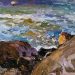 Mar en Ibiza, una obra de Joaquín Sorolla datada en 1904, 15 años antes de la visita de la que se tiene constancia a la isla, en 1919.