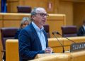 Juanjo Ferrer, senador por Ibiza y Formentera, en el Senado.