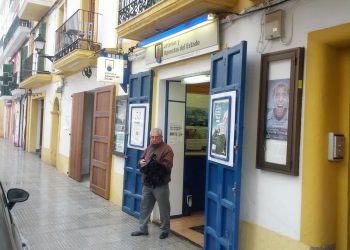 Imagen de archivo de la administración de Loterías Número 1 de Ibiza.