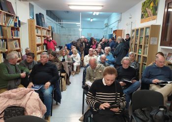La seu de l'Institut d'Estudis Eivissencs va estar plena durant tot l'acte.