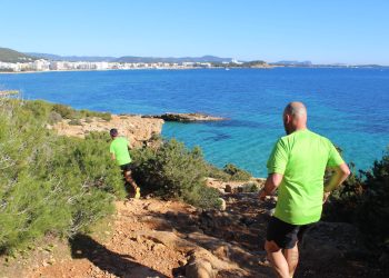 Imagen de la prueba de montaña de una edición anterior. Foto: Ayuntamiento de Santa Eulària