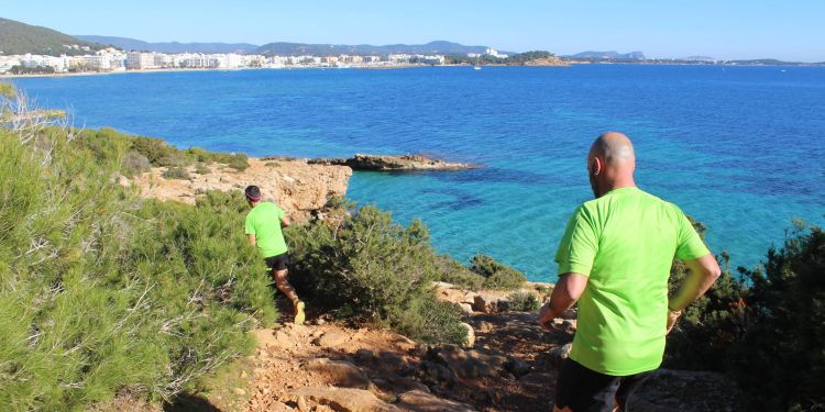 Imagen de la prueba de montaña de una edición anterior. Foto: Ayuntamiento de Santa Eulària
