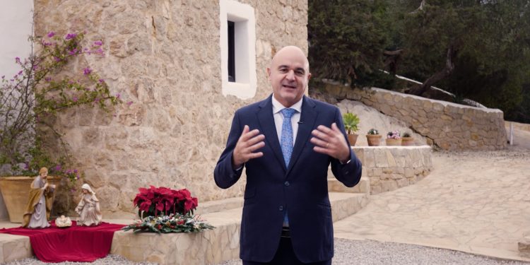 El presidente del Consell de Ibiza, Vicent Marí. Foto: Consell de Ibiza