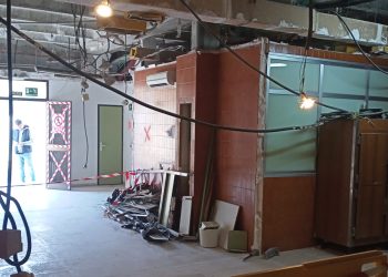 Una imagen de las obras facilitada por el Área de Salud de Ibiza y Formentera