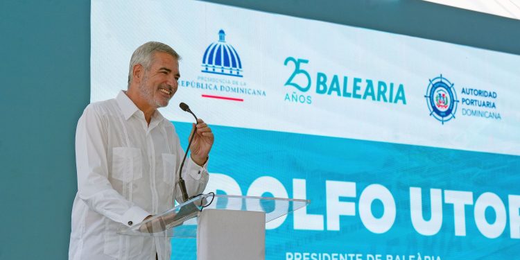 El presidente de Baleària, Adolfo Utor. Foto: Baleària